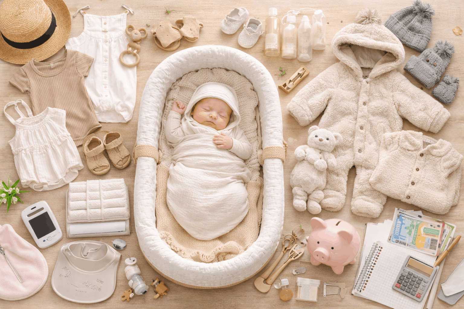 Baby Erstausstattung ohne Fehlkäufe minimalistische Checkliste (0–3 Monate)