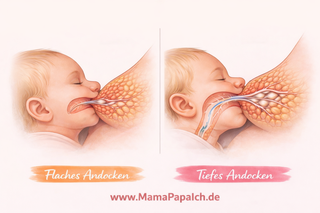 Flaches und Tiefes Angegen 