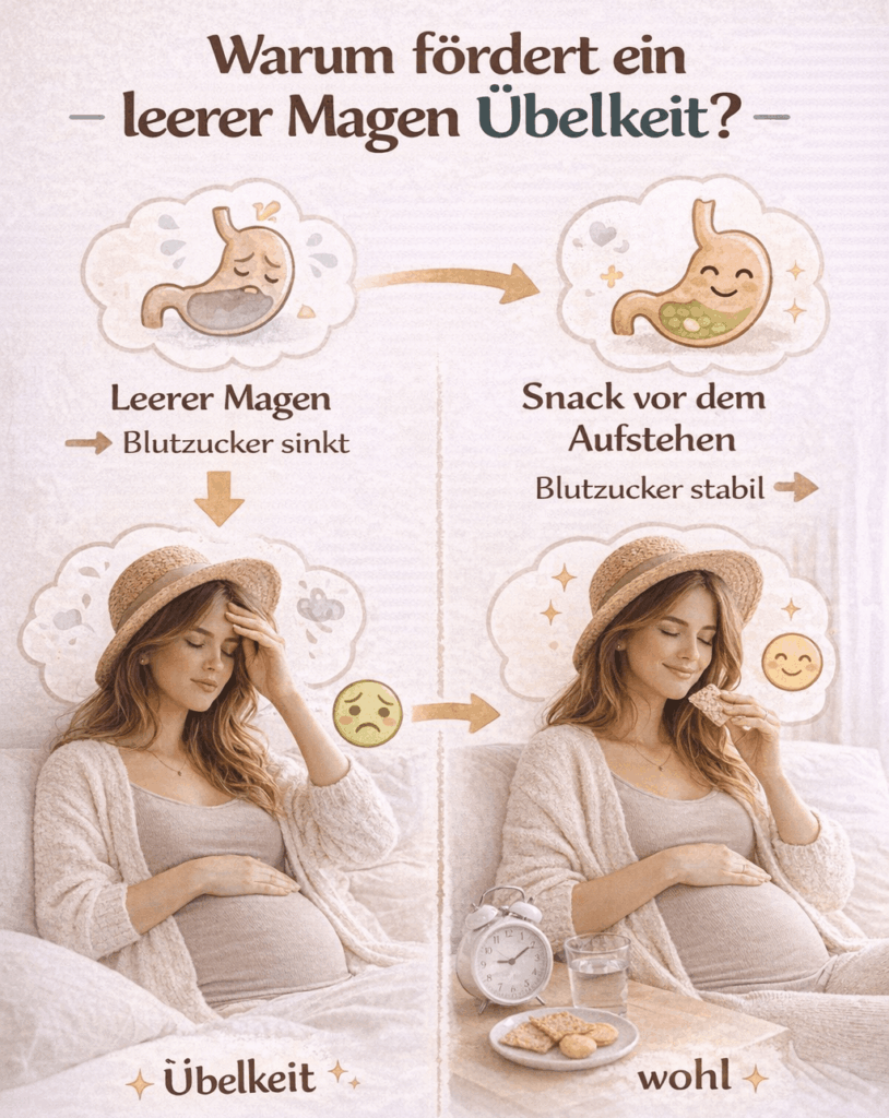 Warum kommt es zu Übelkeit in der Schwangerschaft?