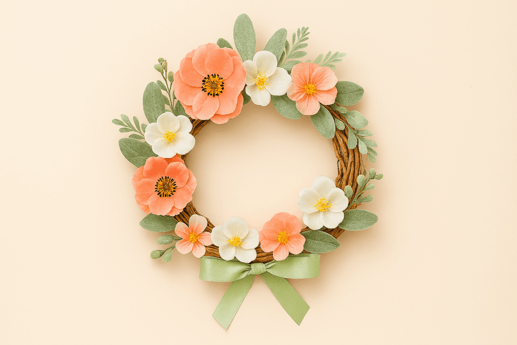 Faux‑Floral Osterkranz – hochwertig & langlebig