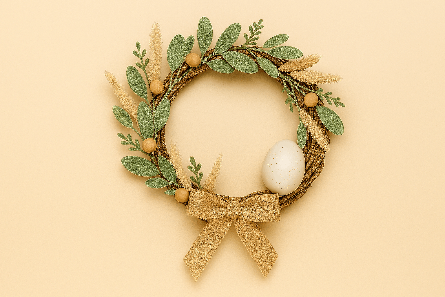 Naturkranz im Scandi‑Look