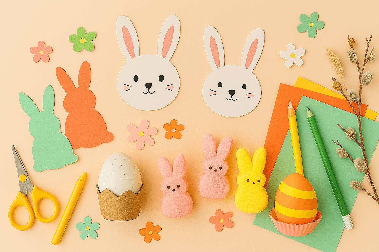 Schnelle Familien‑DIYs (5‑Minuten‑Osterbasteleien)